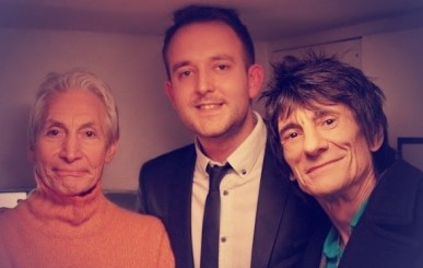 Charlie Watts,Ross Dines, Ronnie Wood