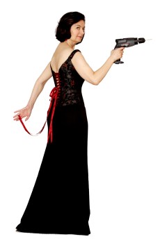 Fiona-Jane Weston in "20th Centuey Woman: the Compact Cabaret"